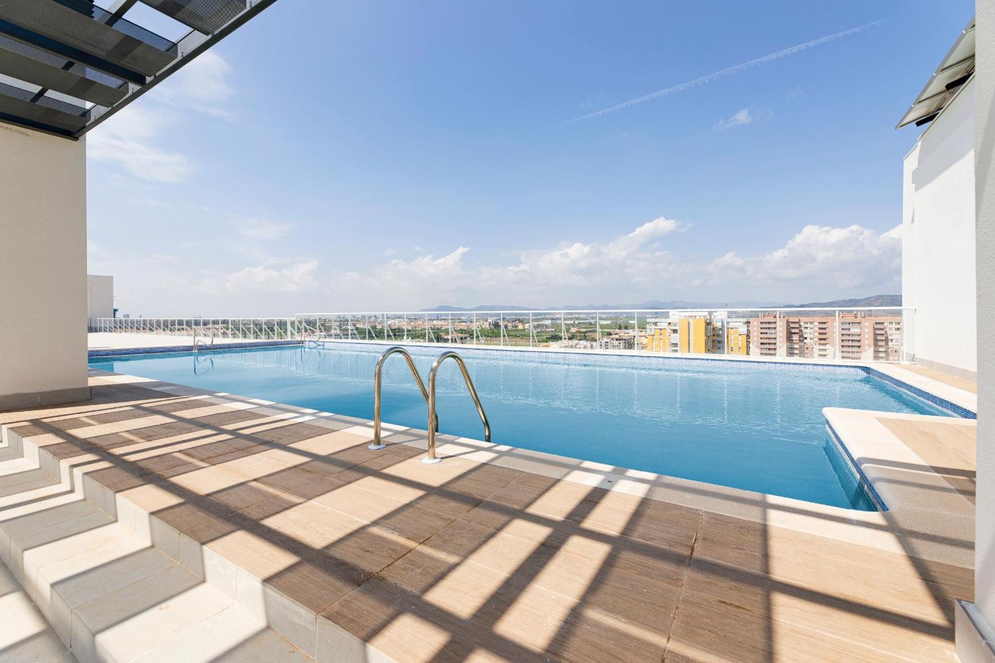 Apartamentos En Canet Al Mar, Junto Playa Y Con Piscina Canet d'En Berenguer Zewnętrze zdjęcie